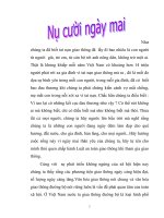 BAI DU THI AN TOAN GIAO THONG CHO NU CUOI NGAY MAI
