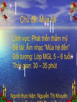 am nhac  mua he den 