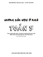 Hướng dẫn học toán 5 ở nhà