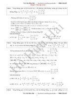 Các dạng phương trình đường thẳng 2