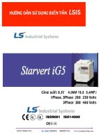 Cài đăt biến tần LS5A