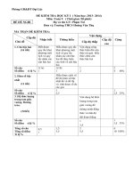 40 đề thi học kì 1 toán 9 có đáp án chi tiết