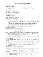 Đề cương chi tiết học phần Tiếng việt (Học viện Tài chính)