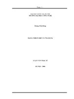 Nghiên cứu phương pháp tổng hợp hóa ướt, cấu trúc và tính chất của ống NaNô Ôxít Titan