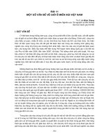 Một số vấn đề về giới ở Miền núi Việt Nam