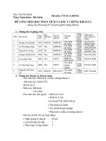 Đề cương chi tiết học phần Phân tích đầu tư chứng khoán 2 (Học viện tài chính)