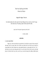 Các biện pháp chủ yếu quản lý hoạt động tự học của học viên Trung tâm Giáo dục Thường xuyên thành phố Yên Bái