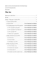 Nghiên cứu chế tạo vật liệu ống Nanô Cácbon trên đế thép không gỉ