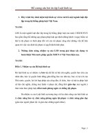 Đề cương câu hỏi ôn tập luật hình sự 