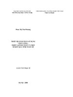 Thiết bị giảm chấn sử dụng chất lỏng thiết lập bài toán và một số kết quả mô phỏng số