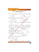 362 câu trắc nghiệm dãy số, cấp số