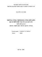 Thế giới quan trong triết học Trung Quốc cổ đại