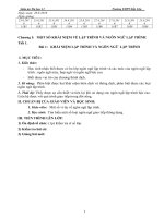 Giao an tin 11 chuan  theo giam tai moi