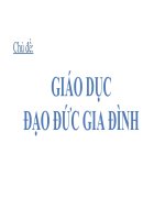 Phương pháp giáo dục đạo đức gia đình cho học sinh THPT