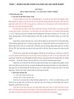 Những Vấn Đề Chung Của Giáo Dục Học Nghề Nghiệp