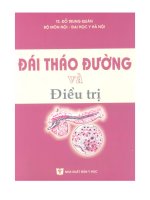 ĐÁI THÁO ĐƯỜNG VÀ ĐIỀU TRỊ, NXB Y HỌC