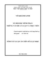 Xã hội học hình phạt những vấn đề lý luận và thực tiễn (1)
