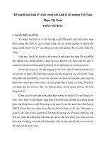 Kế hoạch hoá kinh tế vĩ mô trong nền kinh tế thị trường Việt Nam