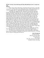 Nhung bai van hay ta canh lang que hoac pho phuong vao gio tan tam 