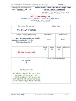 Bai lam BDTX modul 8 THPT   trinh