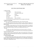 Đề cương chi tiết học phần Thuỷ lực đại cương (Đại học Bà Rịa Vũng Tàu)