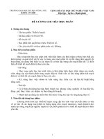 Đề cương chi tiết học phần Thiết kế mạch (Đại học Bà Rịa Vũng Tàu)