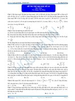 Đề thi thử đại học Vật lý số 10 Đặng Việt Hùng