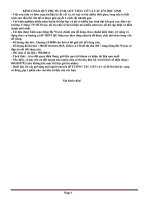 bài tập chuyên đề tương tác gen