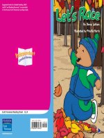 K 2 4 lets race (Scott Foresman Reading)