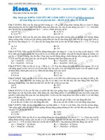 Giao động cơ học đề 1 moon.vn