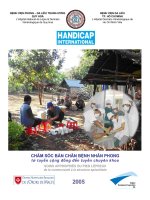 Chăm Sóc Bàn Chân Bệnh Nhân Phong Từ Tuyến Cộng Đồng Đến Tuyến Chuyên Khoa