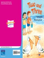 K 1 6 two and three (Scott Foresman Reading)