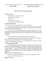 Đề cương chi tiết học phần Vẽ kĩ thuật và autocad (Đại học Bà Rịa Vũng Tàu)