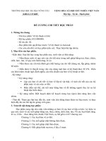 Đề cương chi tiết học phần Vẽ kĩ thuật cơ khí (Đại học Bà Rịa Vũng Tàu)