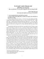 Tư vấn nghề và phân luồng học sinh phổ thông sau trung học