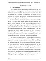 Skkn facebook và bạo lực học đường ở một số trường THPT tỉnh gia lai 