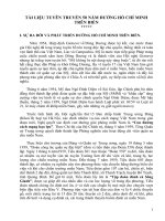 Tài Liệu Tuyên Truyền 50 Năm Đường Hồ Chí Minh  Trên Biển