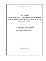 Skkn sử dụng bảng tương tác với phần mềm activinspire để tạo hứng thú học tập cho học sinh trong các tiết đọc hiểu tiếng anh lớp 9 