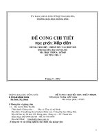 Đề cương chi tiết học phần Xếp dán (Đại học Hồng Đức)