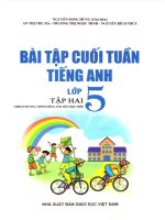 Bài tập cuối tuần tiếng anh 5  tập 2