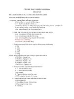 Câu Hỏi Trắc Nghiệm Sản Khoa Có Đáp Án