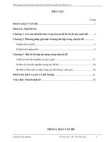 Skkn một số dạng bài tập trong chuyên đề di truyền học quần thể  sinh học 12 