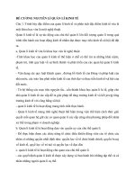 ĐỀ CƯƠNG NGUYÊN lí QUẢN lí KINH tế