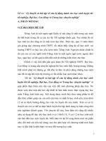 Skkn lý thuyết và bài tập về câu bị động dành cho học sinh luyện thi tốt nghiệp, đại học, cao đẳng và trung học chuyên nghiệp 