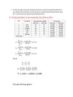 thống kê kinh doanh phần 2 (update)