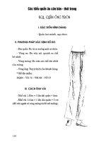 Giáo trình thiết kế sơmi, quần âu, chân váy, đầm liền thân, veston, áo dài Tập 1 phần 2