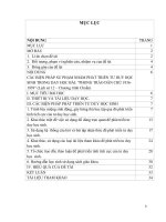 Skkn các biện pháp sư phạm nhằm phát triển tư duy học sinh trong dạy học bài “phong trào dân chủ 1936 139” (lịch sử 12 – chương trình chuẩn) 