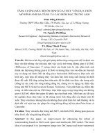 Skkn tăng cường mức độ ổn định của thủy vân dựa trên mô hình ảnh đa tầng và các điểm đặc trưng ảnh 