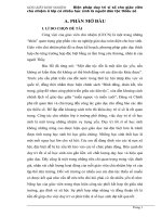 Skkn biện pháp duy trì sĩ số cho giáo viên chủ nhiệm ở lớp có nhiều học sinh là người dân tộc thiểu số 