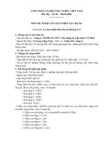 Đơn cấp phép xây dựng